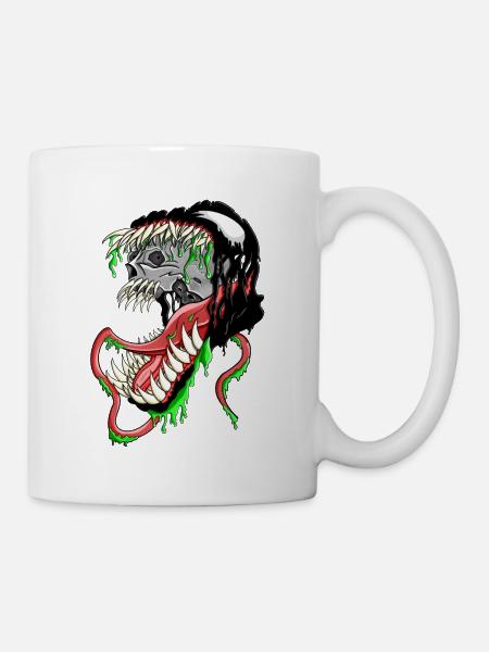 Der symbiont - Tasse - Weiß
