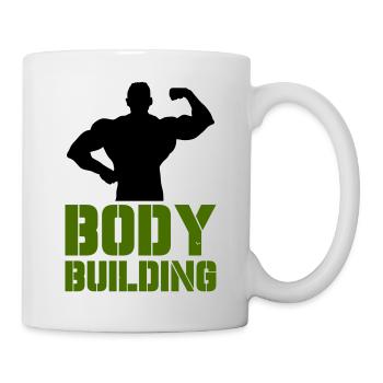 culturisme - Mug blanc - blanc - Droite
