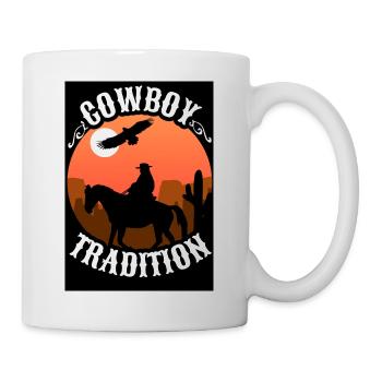 Cowboy Texas - Mug - white - Right