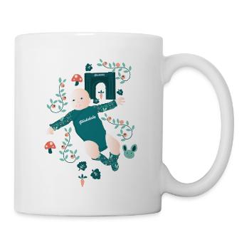 Glücksbaby - Tasse - Weiß - Rechts