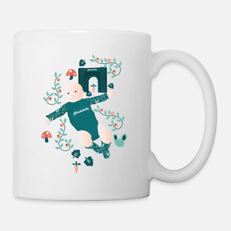Glücksbaby - Tasse - Weiß