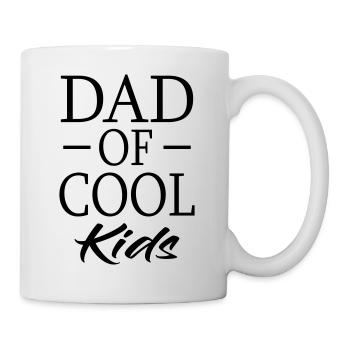 Proud Dad 2 3 4 Kids Sons Daughters Dad of - Mug - white - Right