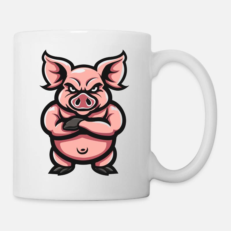 Cochon - Mug blanc - blanc