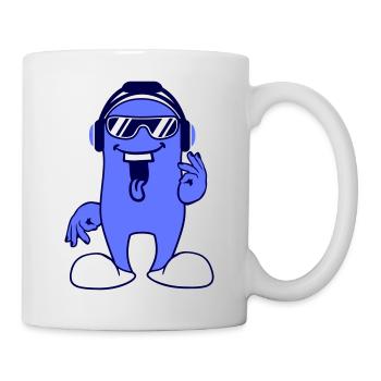 DJ Guy Cool Party Club Musique Célébrer Disco Fun - Mug blanc - blanc - Droite