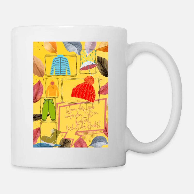 Autumn Essentials - Tasse - Weiß