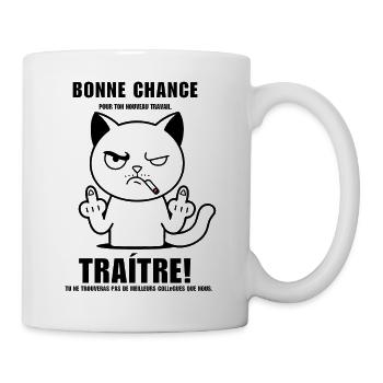 Traitorous good luck - Mug - white - Right