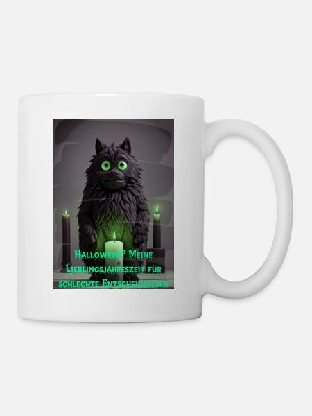 Halloween 8 - Tasse - Weiß