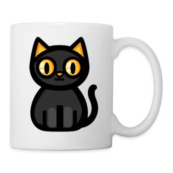 Cat Halloween Cat - Mug - white - Right