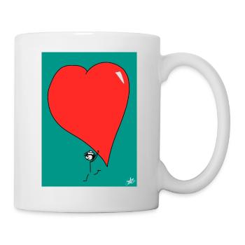 Kuoro-Seemann verspricht - Tasse - Weiß - Rechts