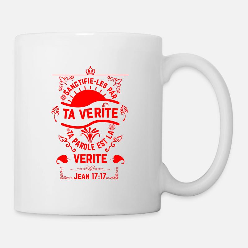 Jeans 1717 ROT - Tasse - Weiß