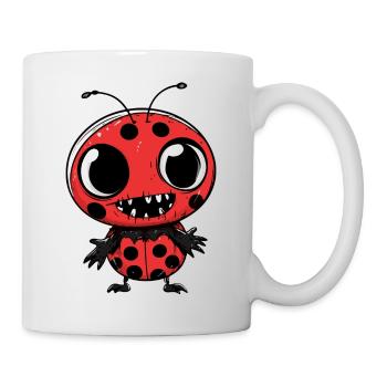 Ladybug Halloween Funny Zombie - Mug - white - Right