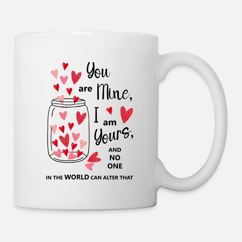 Citation sur l’amour véritable et la romance - Mug blanc - blanc