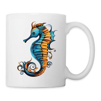 sea horse - Mug - white - Right