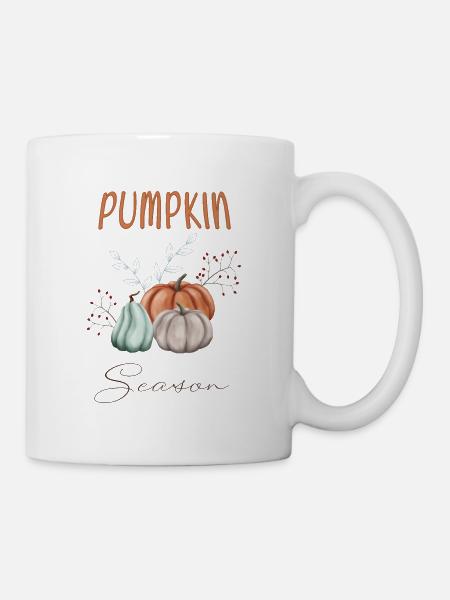 Autumn Pumpkin season - Mug - white
