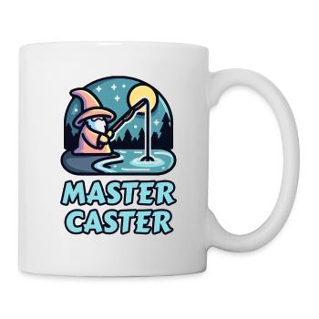 Maître lanceur Fantasy Pêche - Mug blanc - blanc - Droite