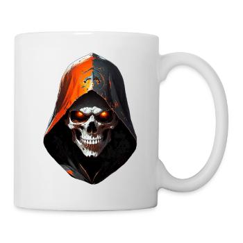 Skull - Tasse - Weiß - Rechts