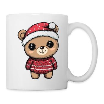 Bear Christmas Comic - Mug - white - Right