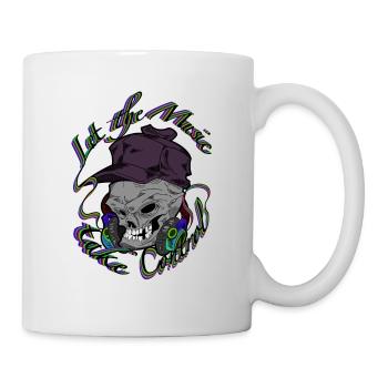 Let the music take control - Tasse - Weiß - Rechts