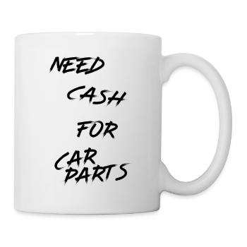car_parts - Mug blanc - blanc - Droite