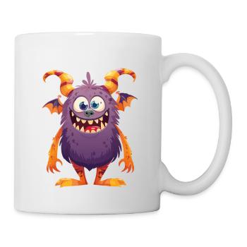 Petit monstre - Mug blanc - blanc - Droite