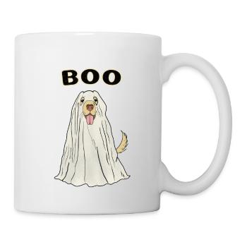 Fantôme Costume Chien Déguisement Drôle - Mug blanc - blanc - Droite