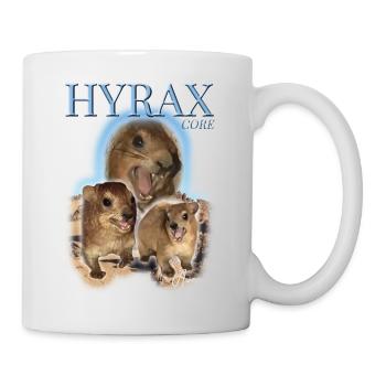 Hyrax Core Awawa Funshirt meme - Mug - white - Right