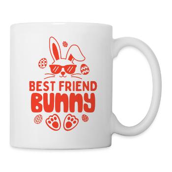 t shirt meilleure amie - Mug blanc - blanc - Droite