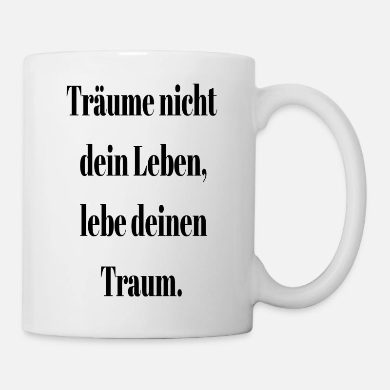 Ne rêvez pas - Mug blanc - blanc