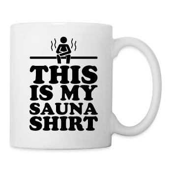 Sauna Wellness Spa - Tasse - Weiß - Rechts