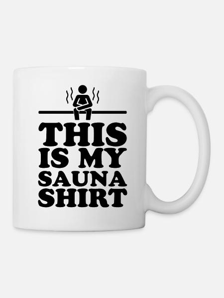 Sauna Wellness Spa - Tasse - Weiß