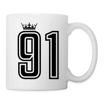 91 Crowns - Mug - white - Right