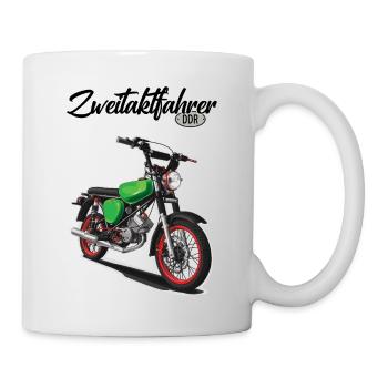 S51 (grün) // Illustration - Tasse - Weiß - Rechts