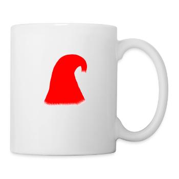 Chapeau de Noël classique - Mug blanc - blanc - Droite