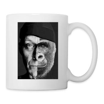 Zerbrechliches Gleichgewicht - Tasse - Weiß - Rechts