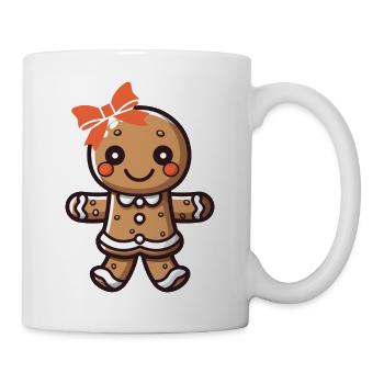 Lebkuchen Girl - Tasse - Weiß - Rechts