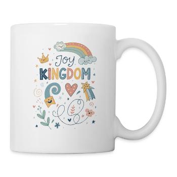 KÖNIGREICH FREUDE - Tasse - Weiß - Rechts