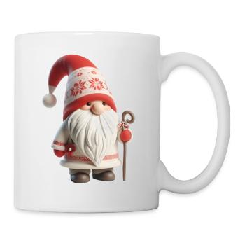 Gnome de Noël 3 - Mug blanc - blanc - Droite