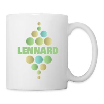 Geschenk für Lennard - Tasse - Weiß - Rechts