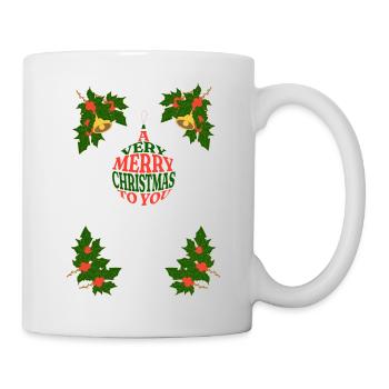 A VERY MERRY CHRISTMAS TO YOU - Mug - white - Right