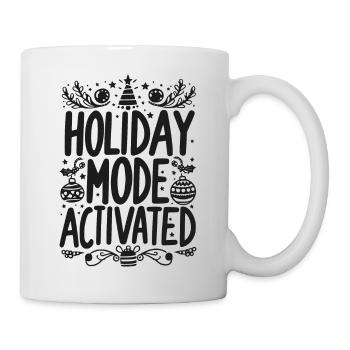 Holiday Mode Activated - Mug - white - Right
