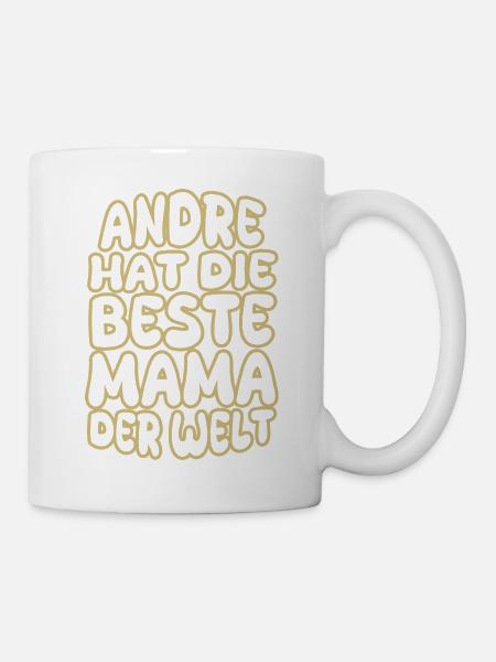 André als Spruch - Tasse - Weiß