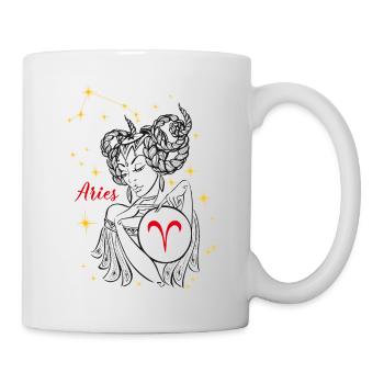 Aries - Tasse - Weiß - Rechts