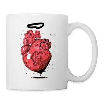 Holy Heart - Tasse - Weiß - Rechts