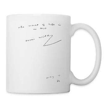 Secret Of Life In Black Ink - Mug - white - Right