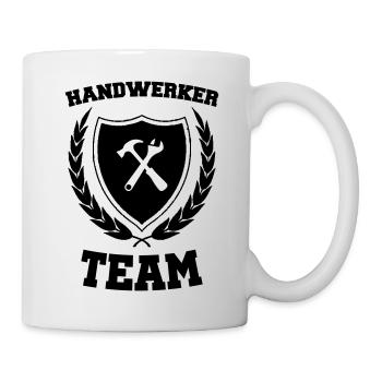 Équipe d’artisans - Mug blanc - blanc - Droite