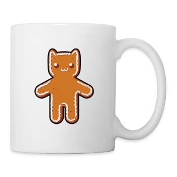 Gingerbread cat - Mug - white - Right