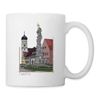 Wallerstein // Illustration - Tasse - Weiß - Rechts