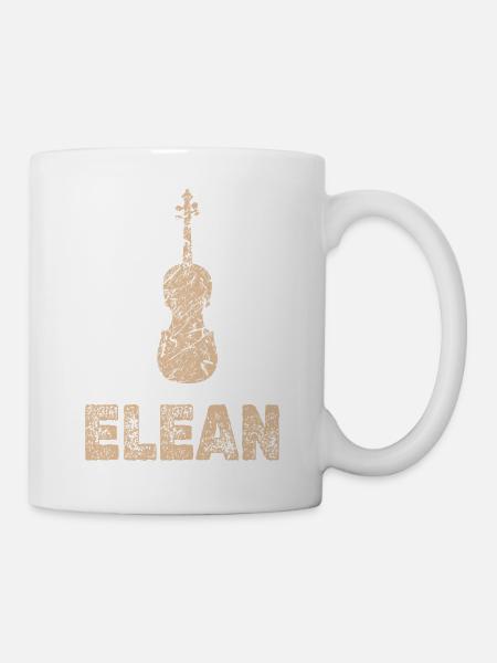 Bratsche Elean - Tasse - Weiß