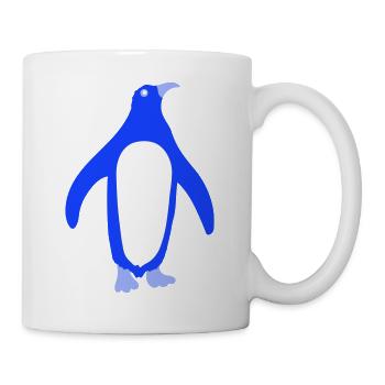 Pingouin mignon Antarctique pôle sud zoo animal oiseau cool - Mug blanc - blanc - Droite