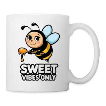 Sweet Vibes Only - Mug - white - Right